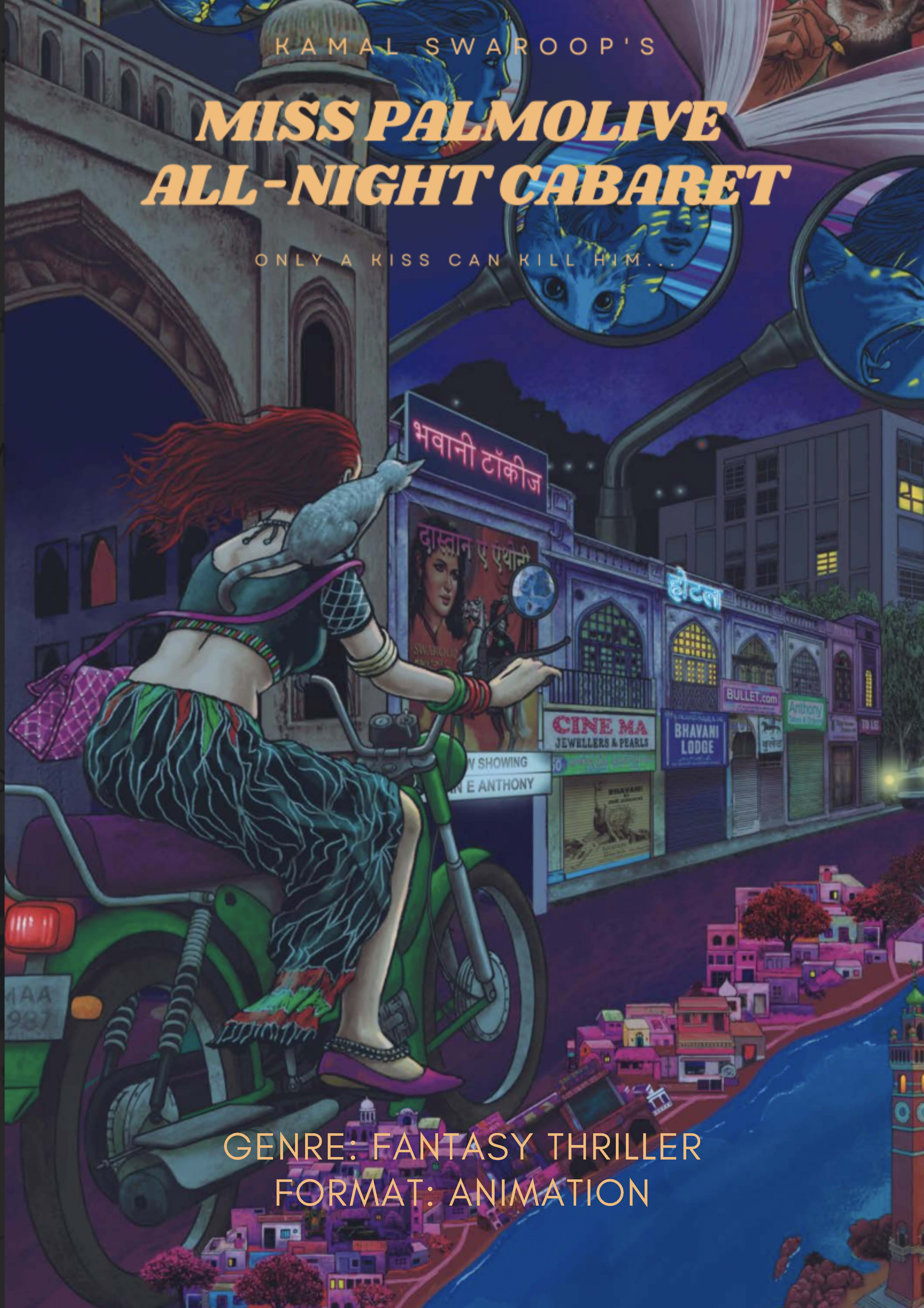 Miss Palmolive All-Night Cabaret poster